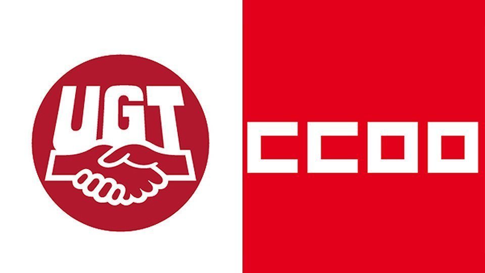 Logo de UGT i CCOO