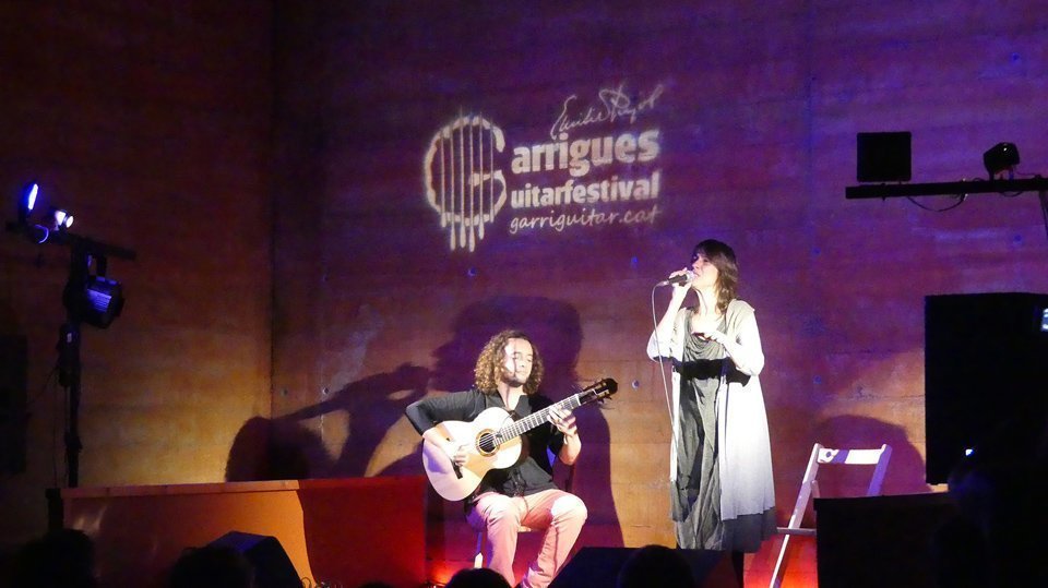 El concert inaugural del Garrigues Guitar a càrrec de Lídia Pujol i Guillermo Rizzotto