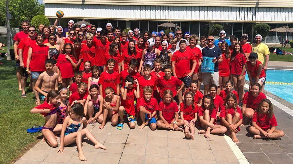 Participants en la campanya Mulla't per l'Esclerosi Múltiple a Mollerussa 1