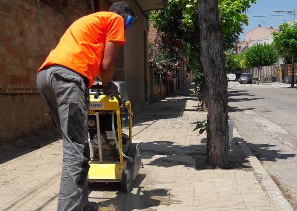 Imatge de les obres de Juneda 2