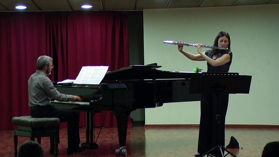 Duo Bruyères, format per Isabel Serra,flauta i Andrés Moya piano