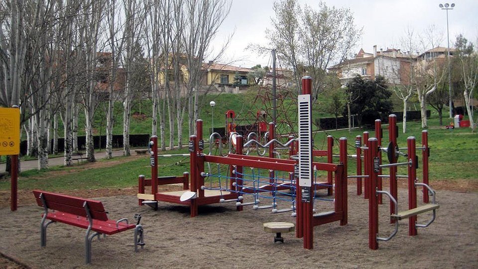 Parc de Salut instal·lat per la Diputació de Lleida