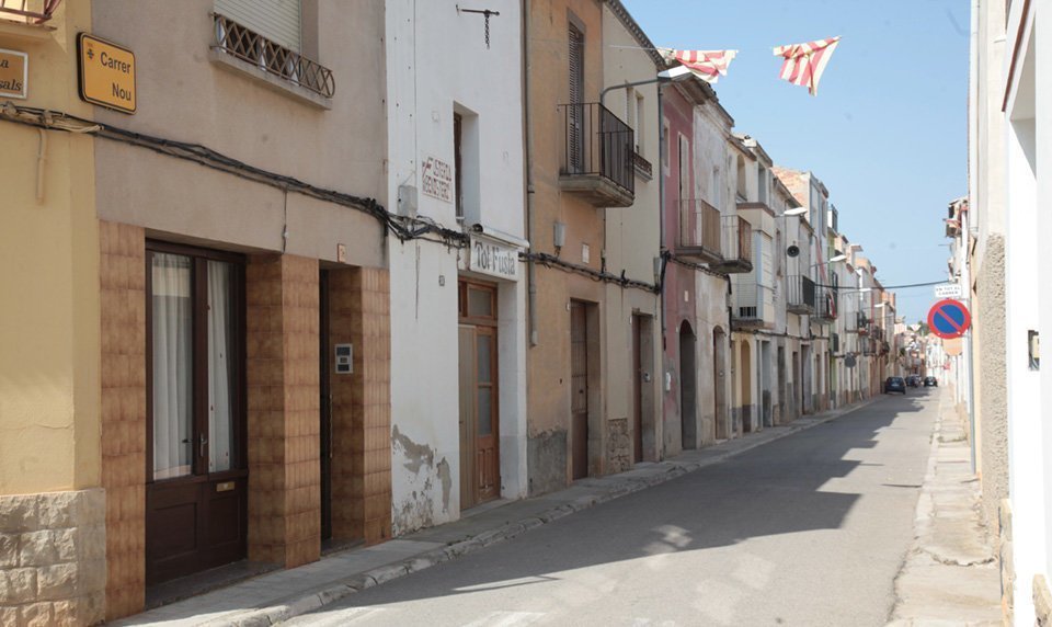 Carrer Nou de  Vilanova de Bellpuig