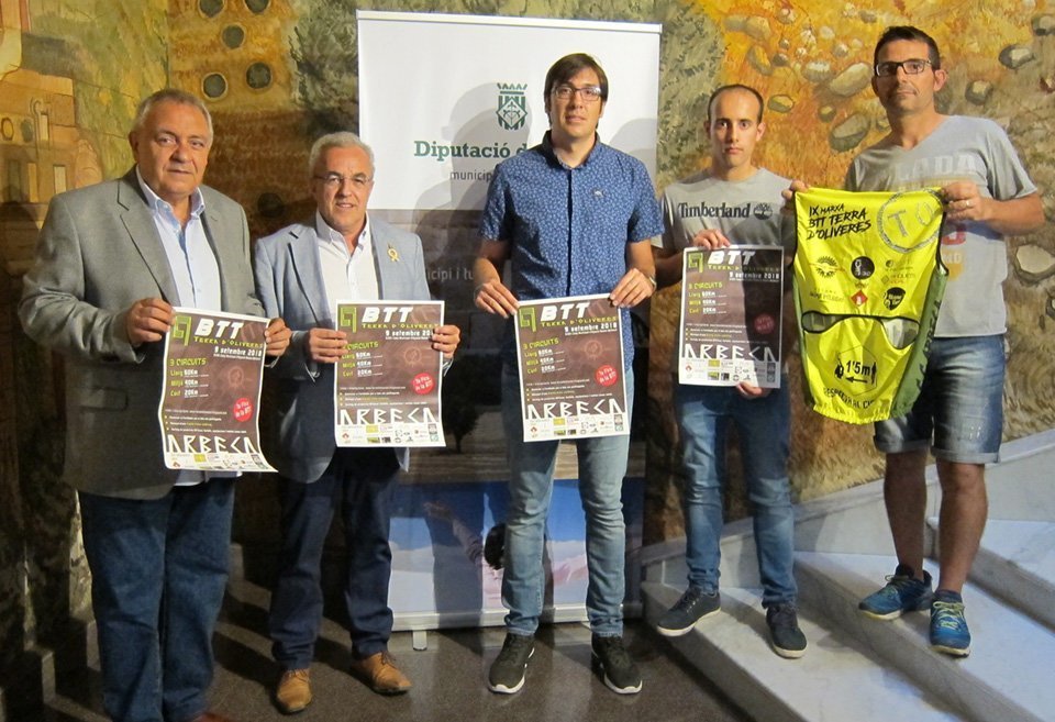 Presentació cursa BTT Terra d'Oliveres 2018