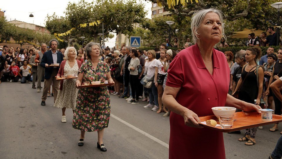 L'espectacle de la companyia Adhok a Fira Tàrrega.