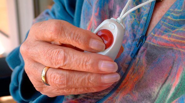 Aparell de teleassistència dels usuaris de les Borges