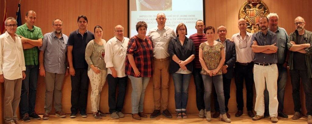 Jornada de treball d'avui a la Casa Consistorial de Tàrrega