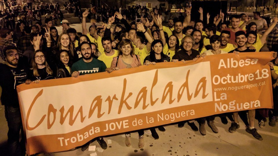 Presentació de la Comarkalada a Albesa