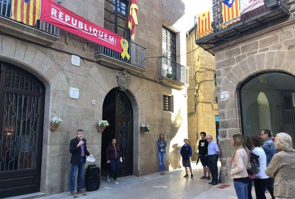 Republiquem Solsona, campanya de l'Associacio de Municipis per la Independència