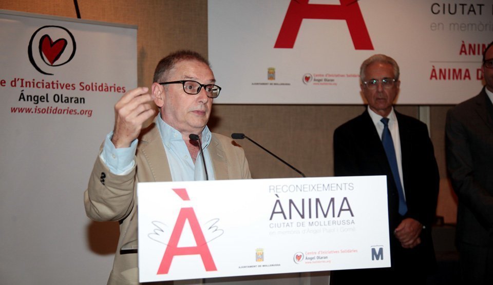 Meir Margalit, defensor dels drets del poble palestí.
