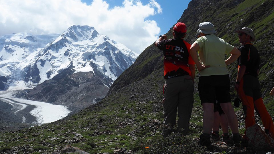 Anna Moragues, en una de les seves ascensions