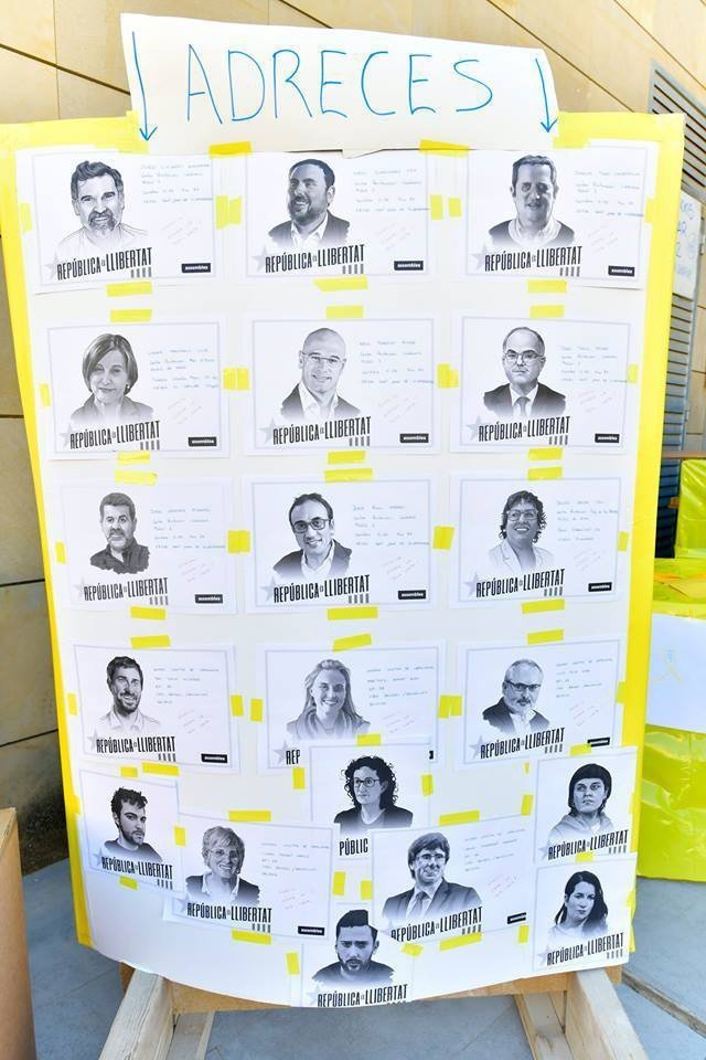 Activitats en favor del presos polítics a Bellvís