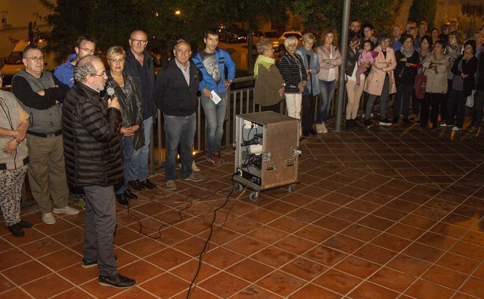 Suport de Fondarella a l'alcalde Joan Reñé 2