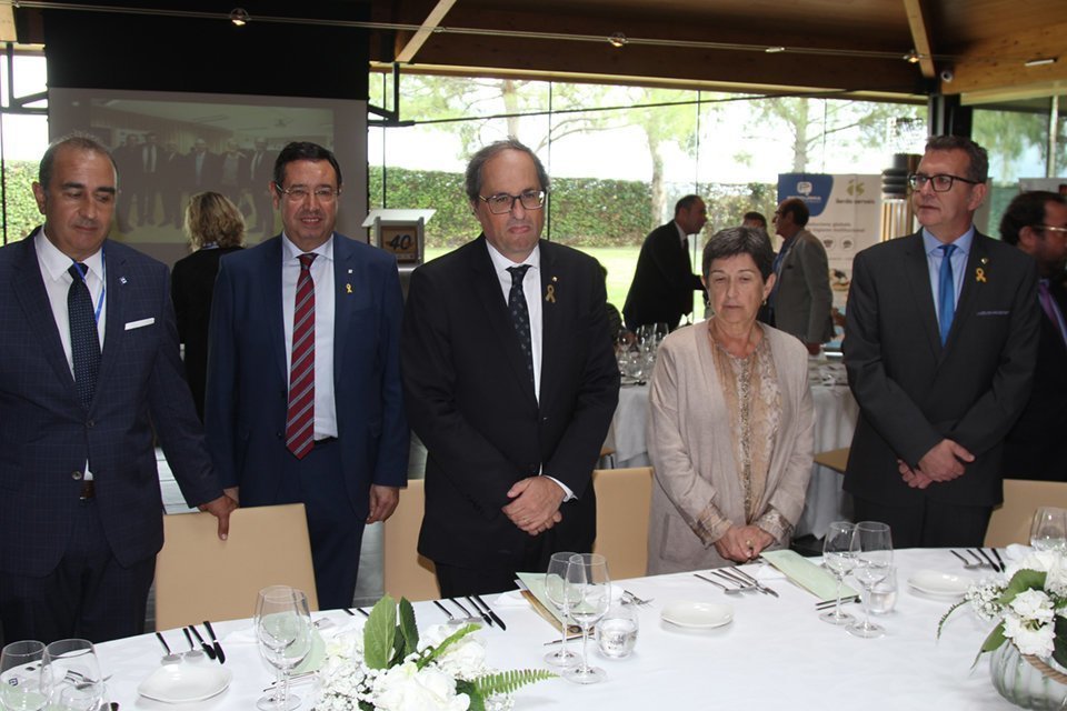 Josep Castellarnau, Ramon Farré, Quim Torra, Teresa Cunillera i Joan Talarn