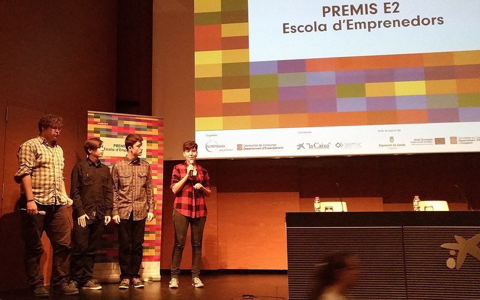 Adrià Aleman, Raul Ibarra, Emma Gaya i Ricard Moreno 1