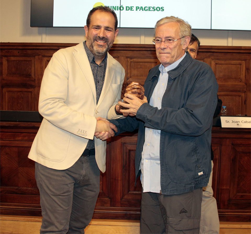 Unió de Pagesos va lliurar els Premis Nacionals Felip Domènech a l'IEI