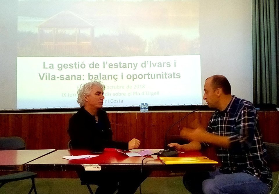 El tècnic mediambiental Toni Costa