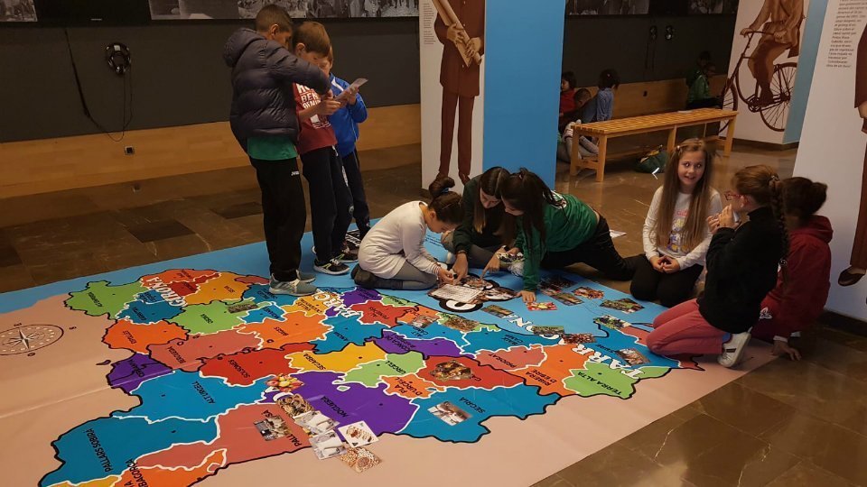 Els jocs educatius del Gustum a l'Espai Museu Canals d'Urgell