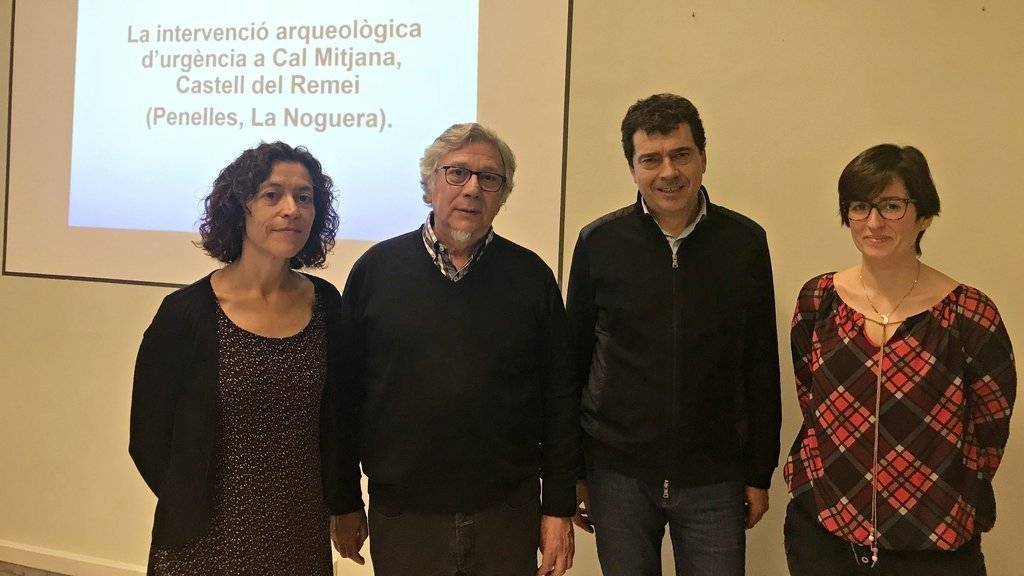 Intervenció arqueològica d'urgència al Castell del Remei