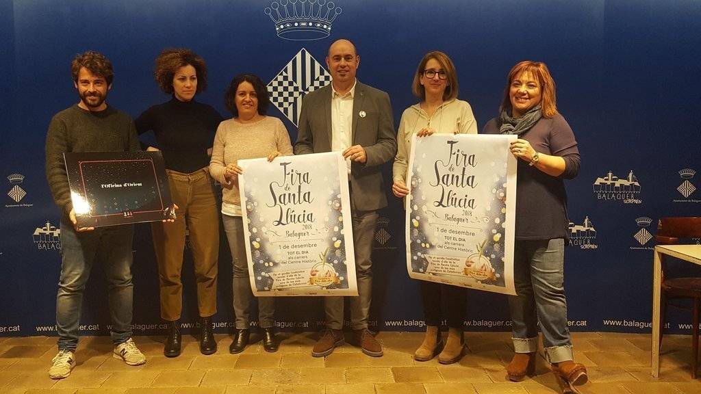 Els cartells de presentació de la Fira de Santa Llúcia de Balaguer