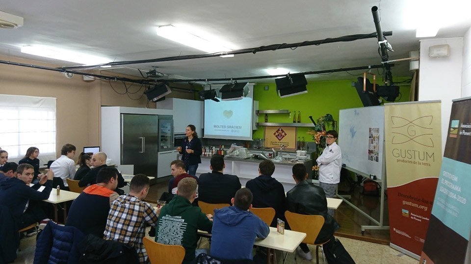 Judit Badia en la jornada GUSTUM en l'Eschotur