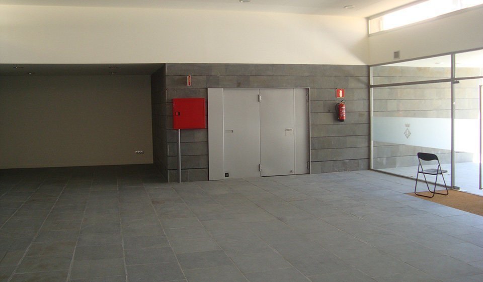 Espai en el que es prevei habilitat el centre de serveis de Torregrossa 1