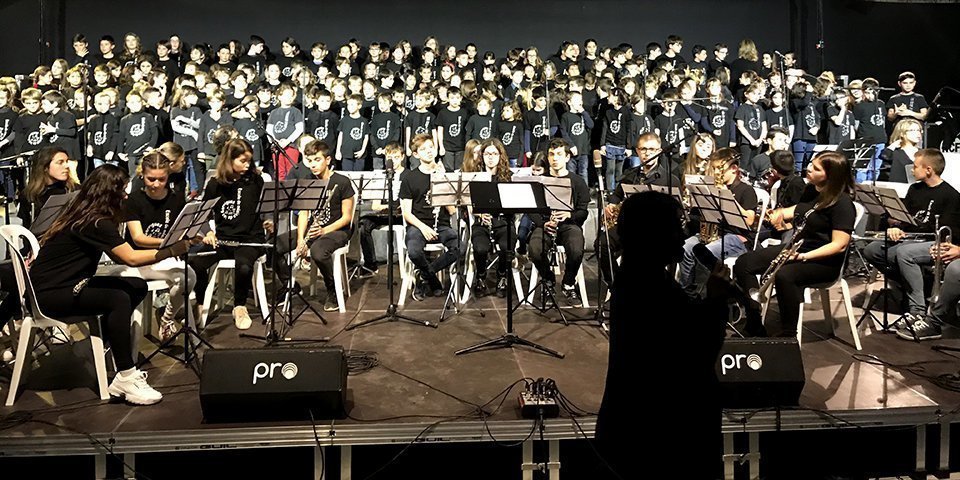 El Pavelló Poliesportiu de Juneda escenari del Concert de Nadal
