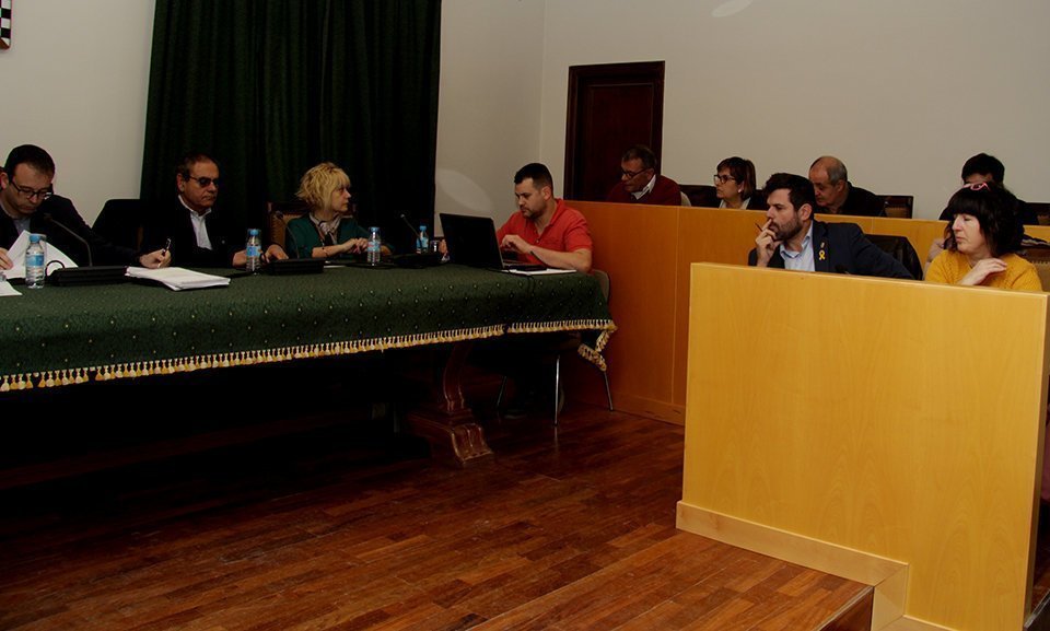 Grups del PP, PSC i ERC Mollerussa