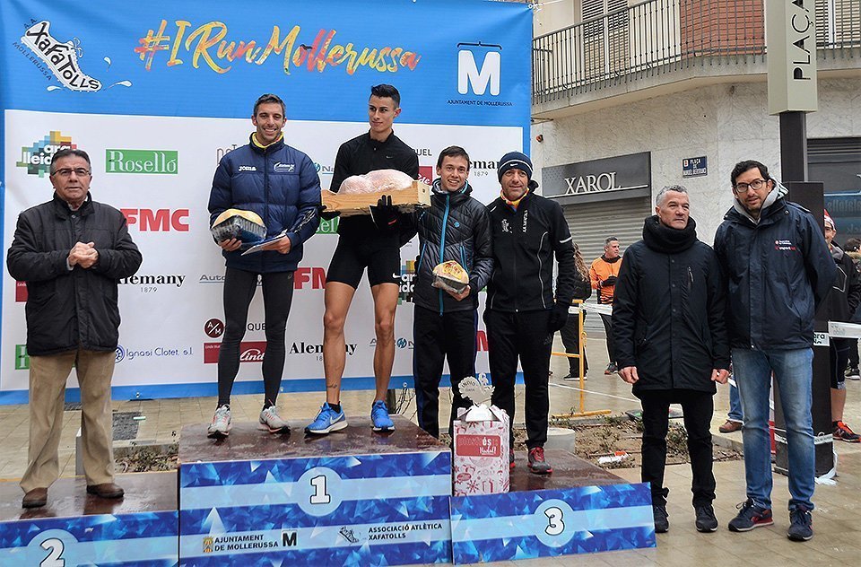 Podi masculí de la Cursa de l'Indiot 2018