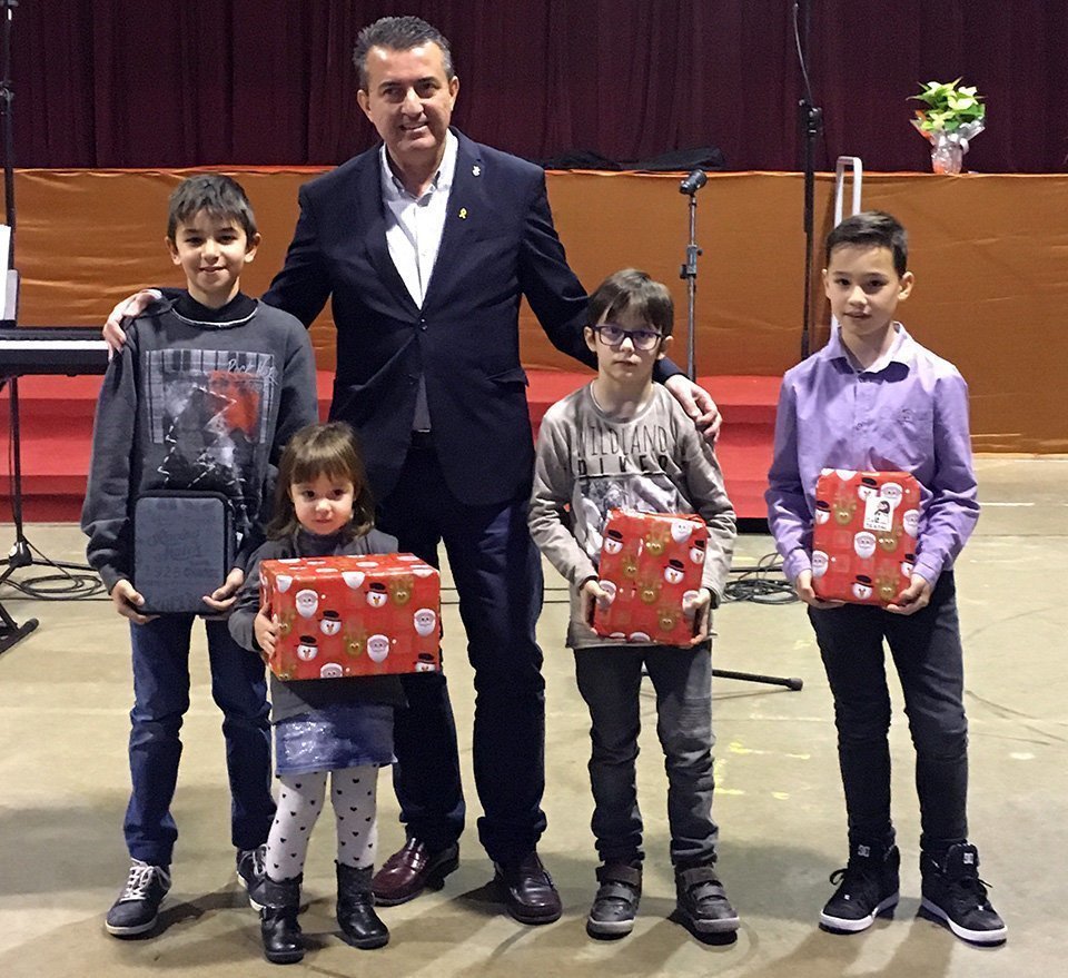 Els guanyadors del Concurs de Postals de l'escola Sant Miquel de Miralcamp