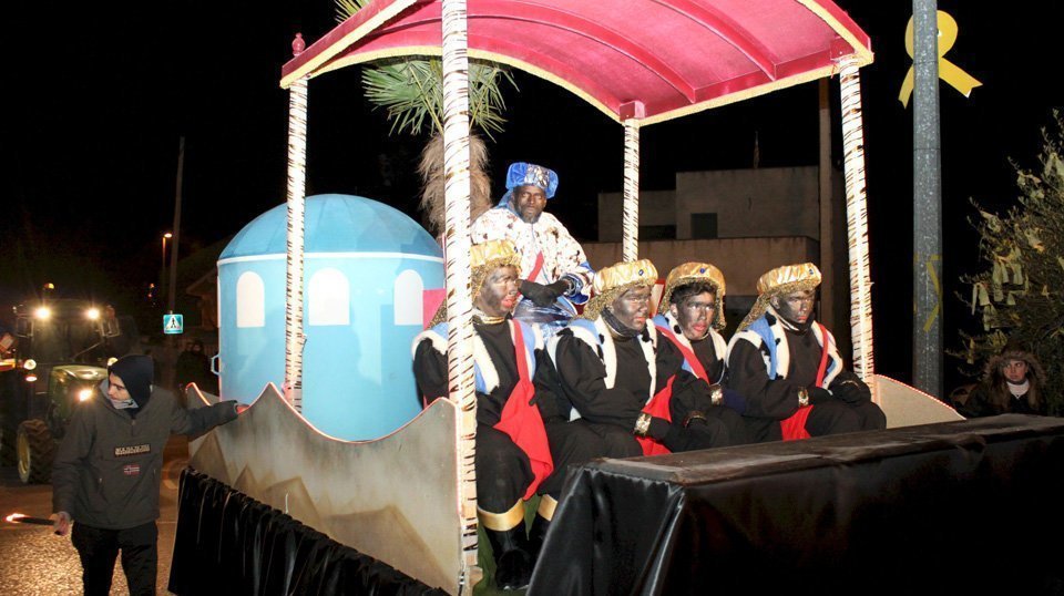 La cavalcada dels Reis a Golmés