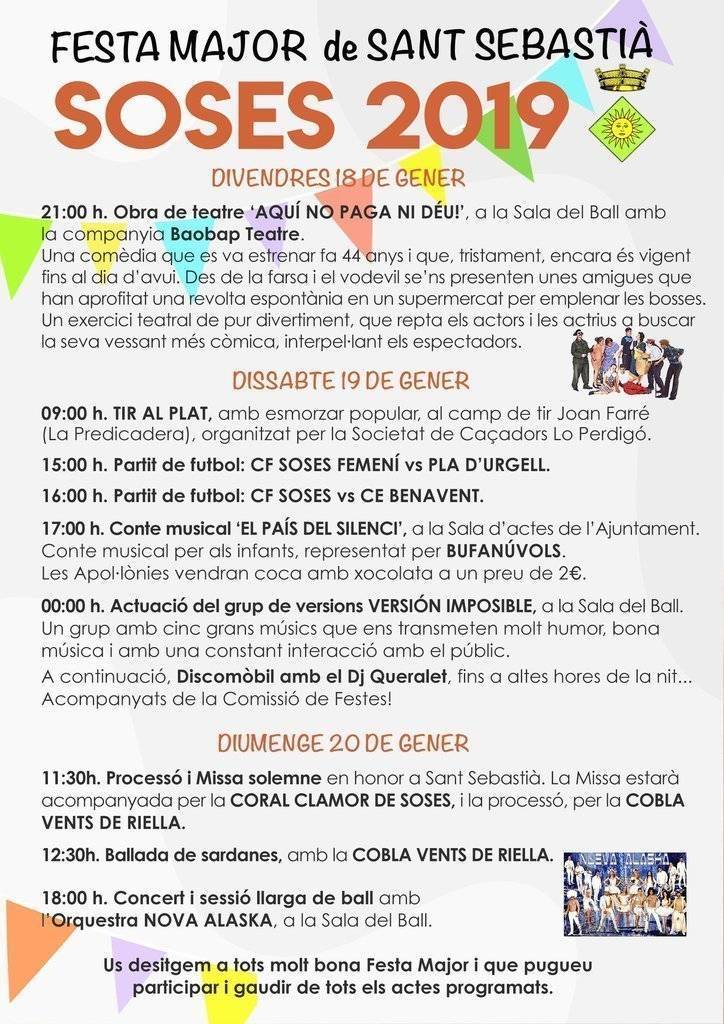 Cartell Festa Major Soses