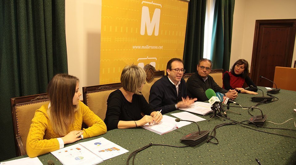 Presentació de l'estudi de la situació de la gent major de 65 anys a Mollerussa