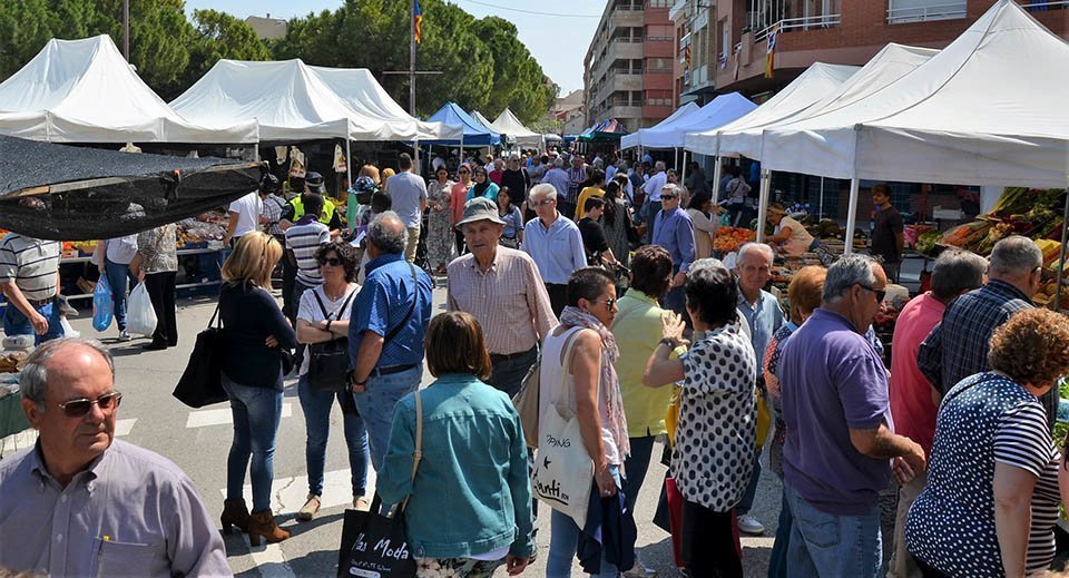 Mercat setmanal Avinguda del Canal Mollerussa