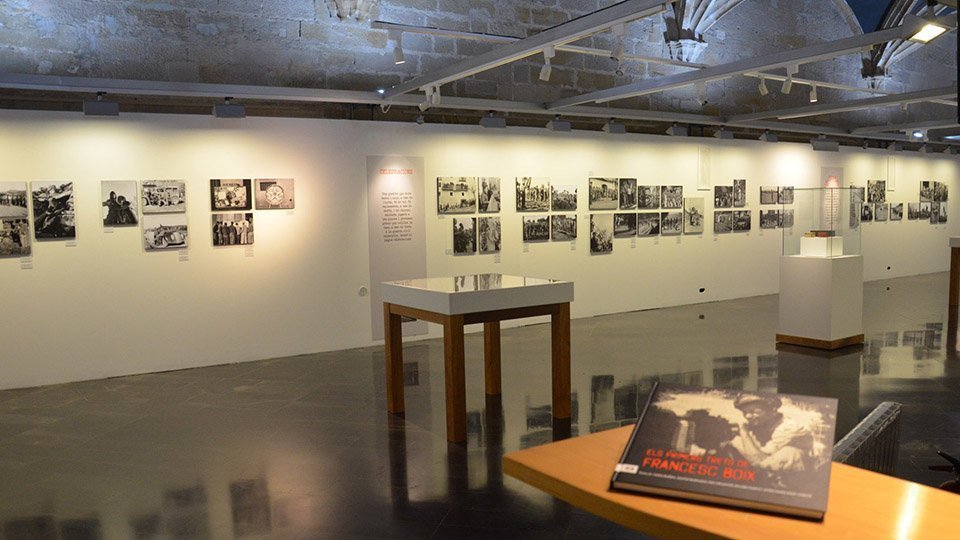 Els primers trets de Francesc Boix, a la Sala Montsuar de l'IEI 2