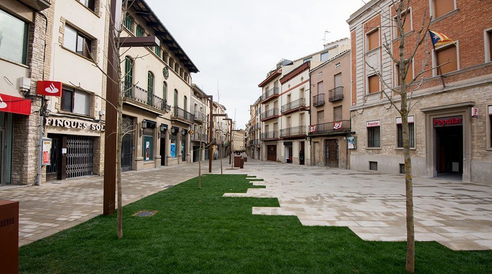 Carrer General Güell de Cervera