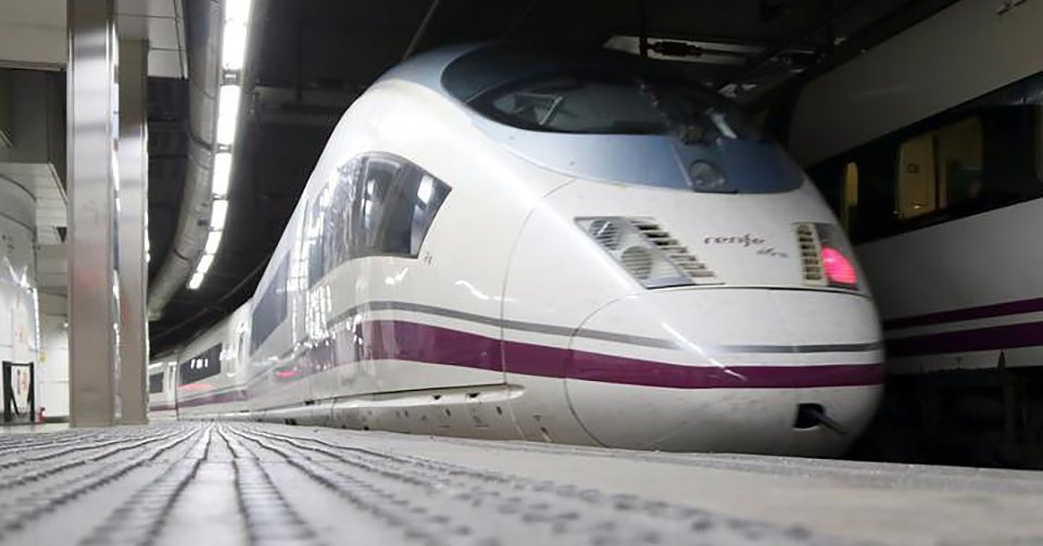 Tren d'Alta Velocitat a Barcelona