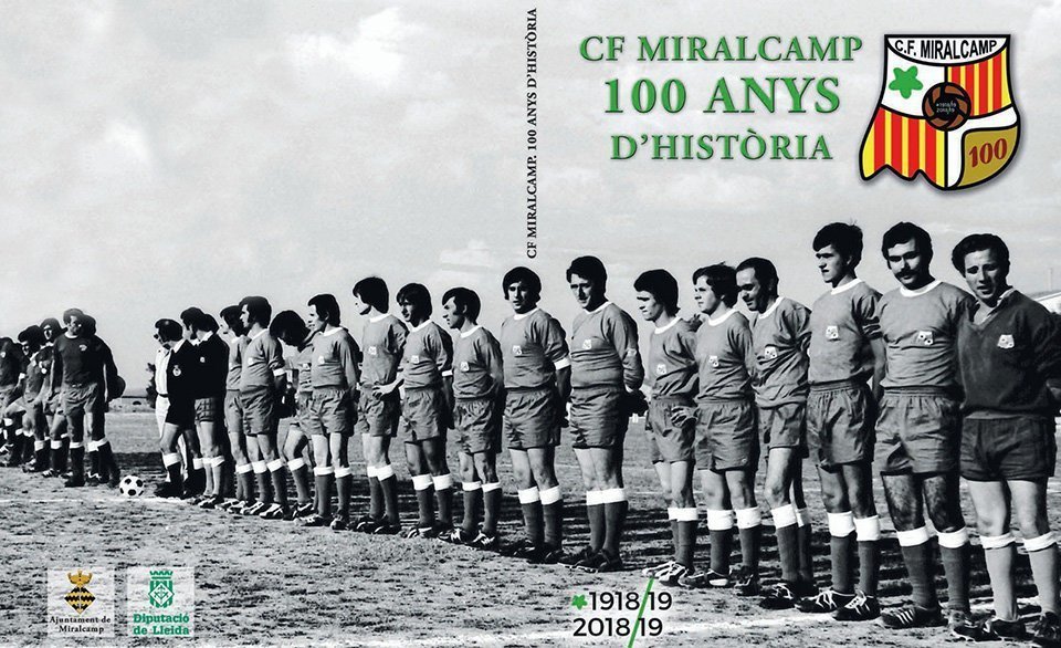 Coberta del llibre  Club Futbol Miralcamp, 100 anys d'història