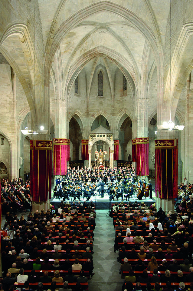 L'església gòtica de Santa Maria de Cervera