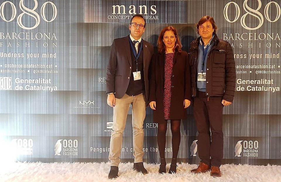 Marc Solsona i Muntsa Vilalta a la passarel·la 080 Barcelona Fashion 1