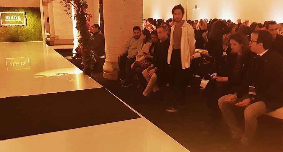 Marc Solsona i Muntsa Vilalta a la passarel·la 080 Barcelona Fashion