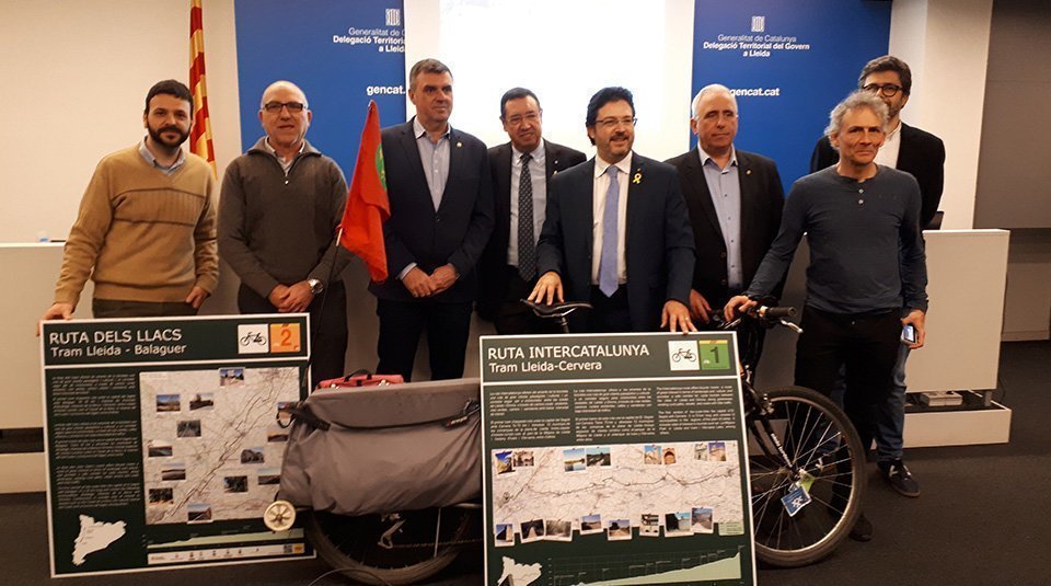 Presentacio Via InterCatalunya cicloturisme Catalunya