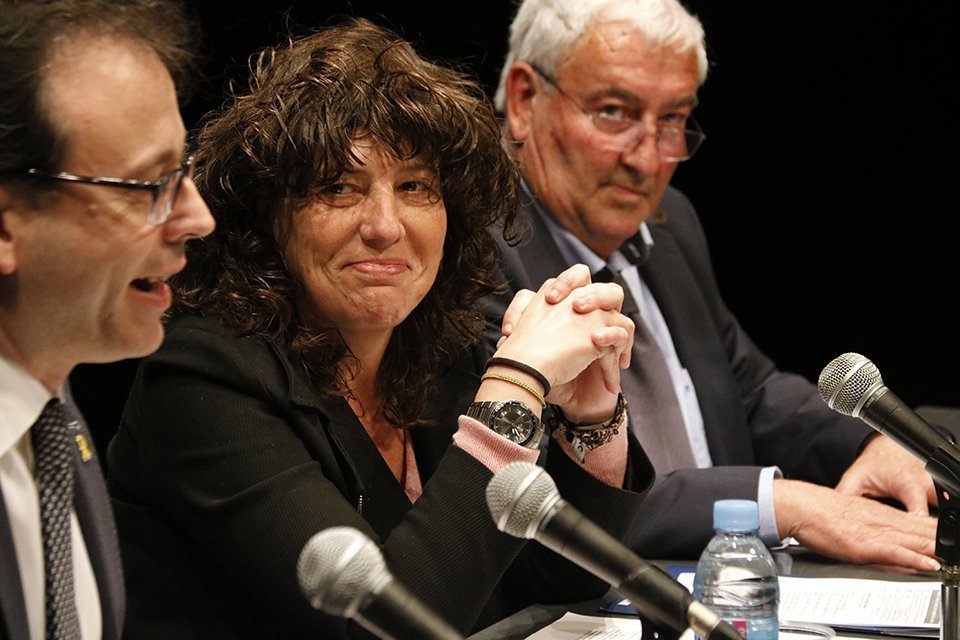 Marc Sosona, Teresa Jordà, i Amadeu Ros, Jornada Reg i Futur