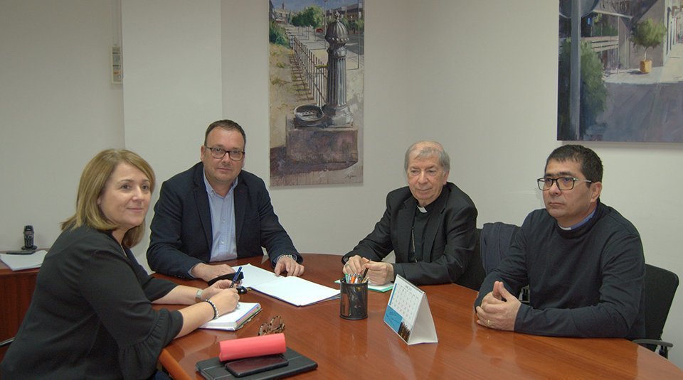 Reunio de les adminstracions per decidir l'actuació esglèsia d'Alpicat