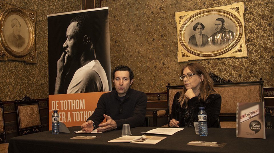 Marc Comas i Carme Bergés Comisaris de Cervera Capital de la Cultura Catalana