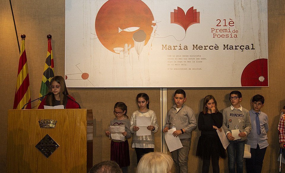 Alumnes de l'escola El Carme de Mollerussa
