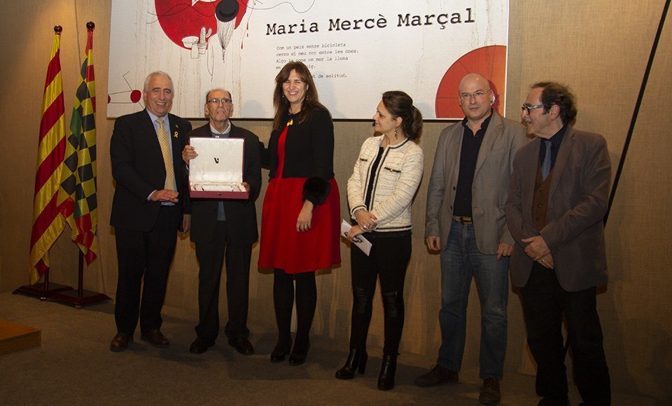Reconeixement a Jordi Pàmias