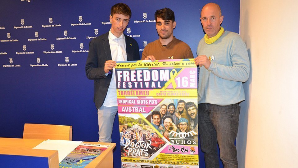 Presentacio del concert ‘Freedom Festival 2019’ de Torrelameu