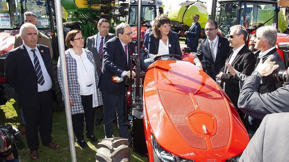 Quim Torra visita la la Fira de Sant Josep de Mollerussa