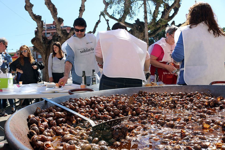 Caragolada Solidària de l'Aplec de Caragol en benefici d'Acudam 2